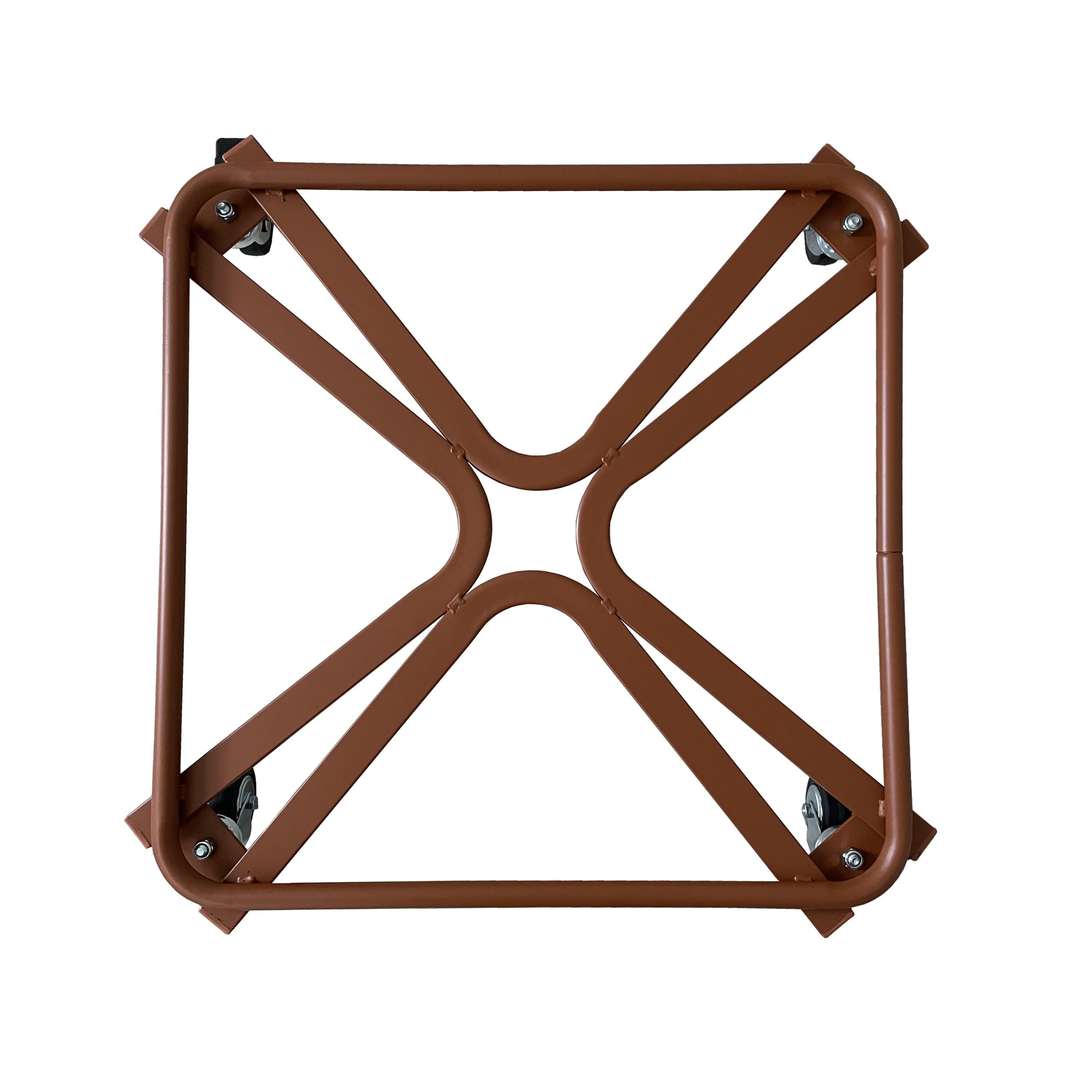 Carrello Portavasi quadrato di grandi dimensioni Heavy