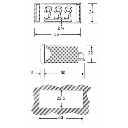 INDICATORE LIVELLO  DIGITALE