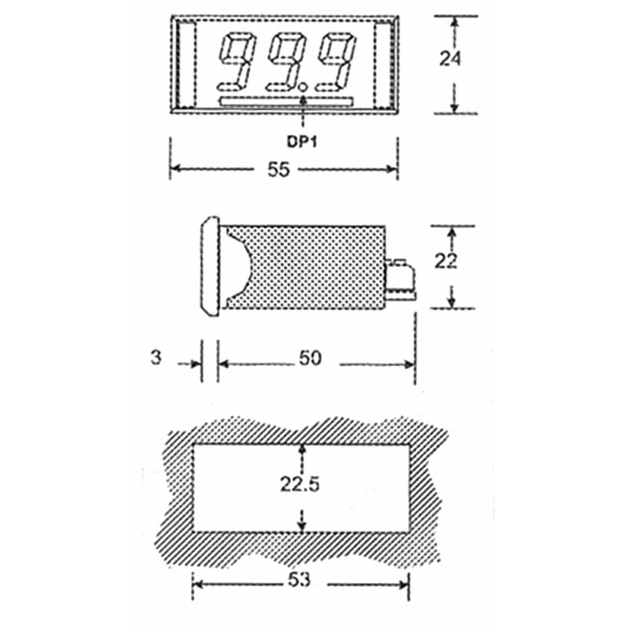 INDICATORE LIVELLO  DIGITALE