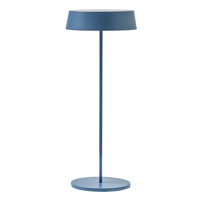 Lampada a led da tavolo Inemuri Distant Blue USB Touch ricaricabile e dimmerabile 12h di autonomia