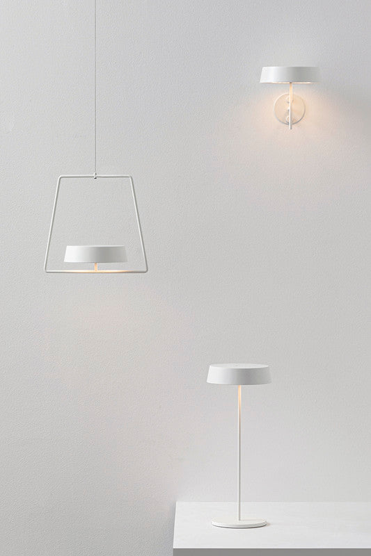 Lampada a led da tavolo Inemuri Distant Blue USB Touch ricaricabile e dimmerabile 12h di autonomia