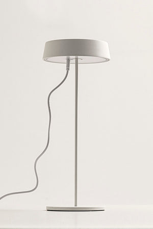 Lampada a led da tavolo Inemuri Cipria con USB Touch ricaricabile e dimmerabile 12h di autonomia