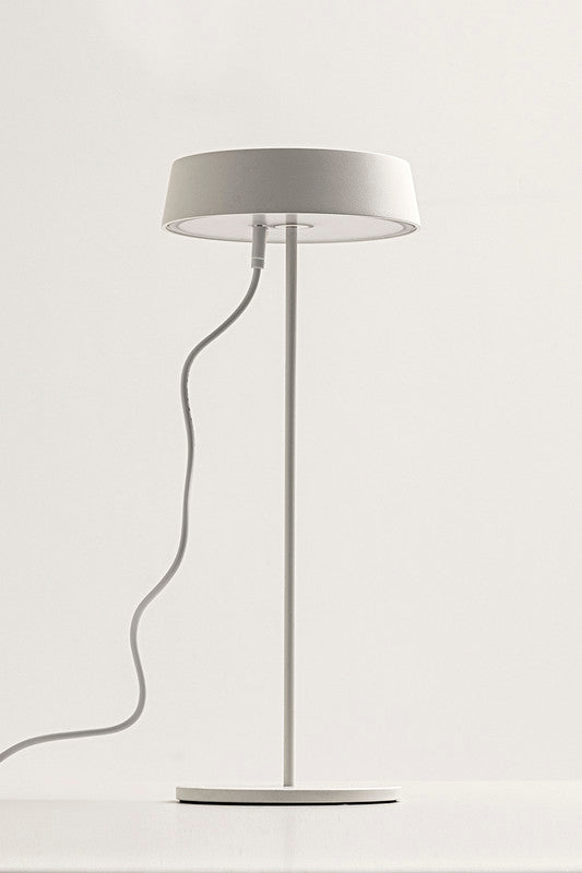 Lampada a led da tavolo Inemuri Pale Green USB Touch ricaricabile e dimmerabile 12h di autonomia