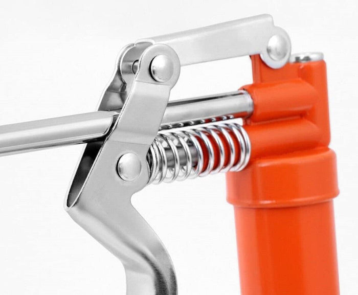 INGRASSATORE MANUALE SIRINGA GRASSO PISTOLA GRASSO CON 4 ACCESSORI 97353