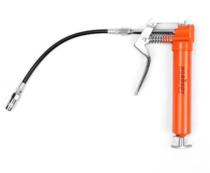 INGRASSATORE MANUALE SIRINGA GRASSO PISTOLA GRASSO CON 4 ACCESSORI 97353