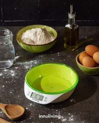 Bilancia Digitale Da Cucina Con Ciotola Col. Verde Innoliving INN-133G