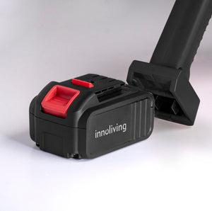 Innoliving Idropulitrice Senza Fili INN-647, Ricaricabile 3000mAh con 6 Regolazioni e 7 Accessori, Adattatore per Bottiglia, Contenitore Sapone incluso, Batteria 18,5V, Caricabatteria
