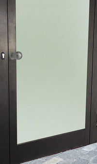 Maniglia su rosetta tonda SAGUATTI  INOX00/50MQ in inox grigio satinato, 2 pezzi