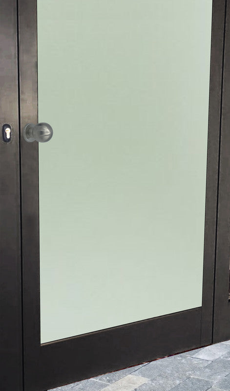 Maniglia su rosetta tonda SAGUATTI  INOX00/50MQ in inox grigio satinato, 2 pezzi