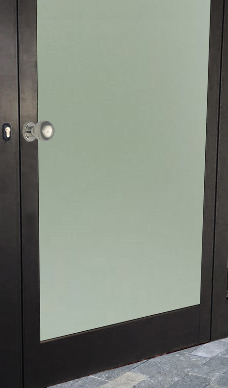 Maniglia su rosetta tonda SAGUATTI  INOX01/50LQ in inox grigio lucido