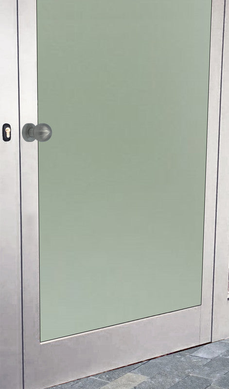 Pomolo fisso per porta SAGUATTI INOX69/50MB in inox grigio satinato