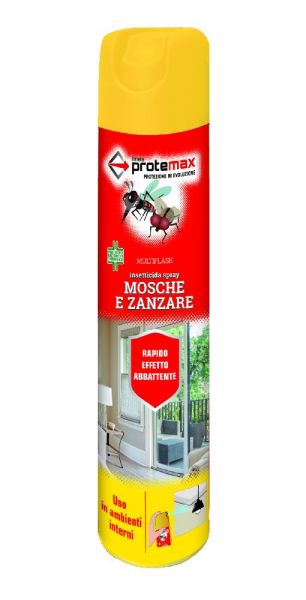 INSETTICIDA MOSCHE E ZANZARE SPRAY 500 ML.