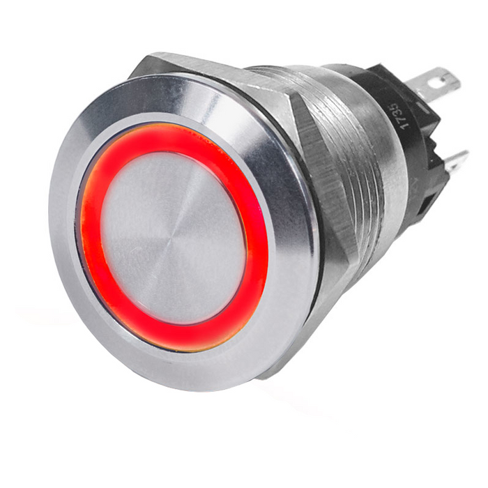 INTERRUTTORE A LED BLU OFF-ON