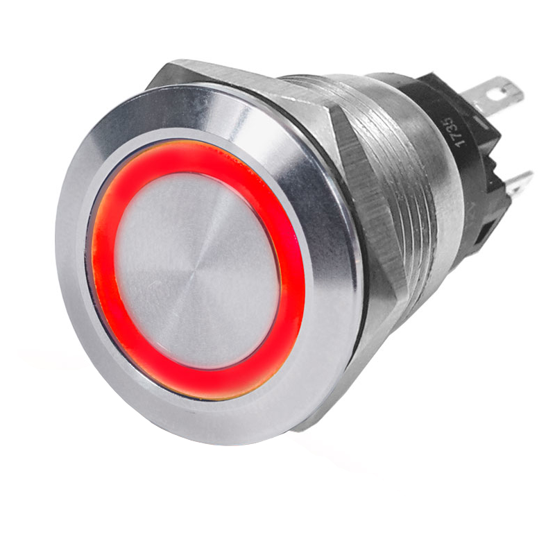 INTERRUTTORE A LED BLU OFF-ON