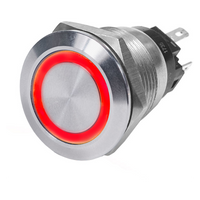 INTERRUTTORE A LED BLU OFF-(ON)