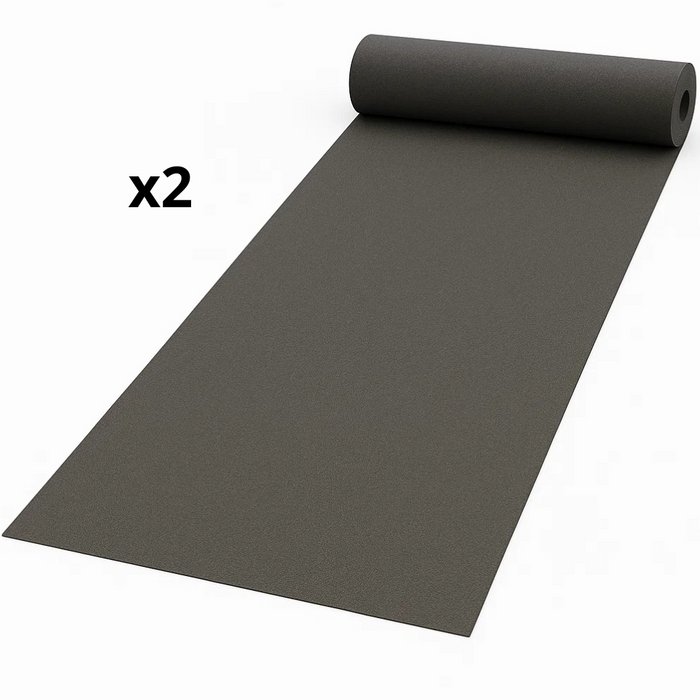 Guaina ardesiata grigia casasciutta impermeabilizzazione terrazze 2 rotoli 1x10 m