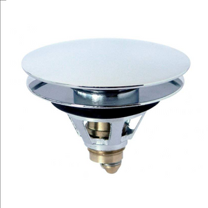 Piletta tappo click clack universale cromata lavabo