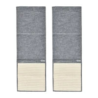 Set 2 Tiragraffi per Gatti da Divano in Sisal e Poliestere, 130x45cm - Grigio