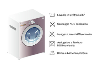 Tovaglia  Miros Disegno Cuore - 140x140 - Rosso