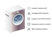 Trapunta Piumone Invernale Linea Pensieri Delicati Disegno Tartan Scozzese - Singolo - Rosso