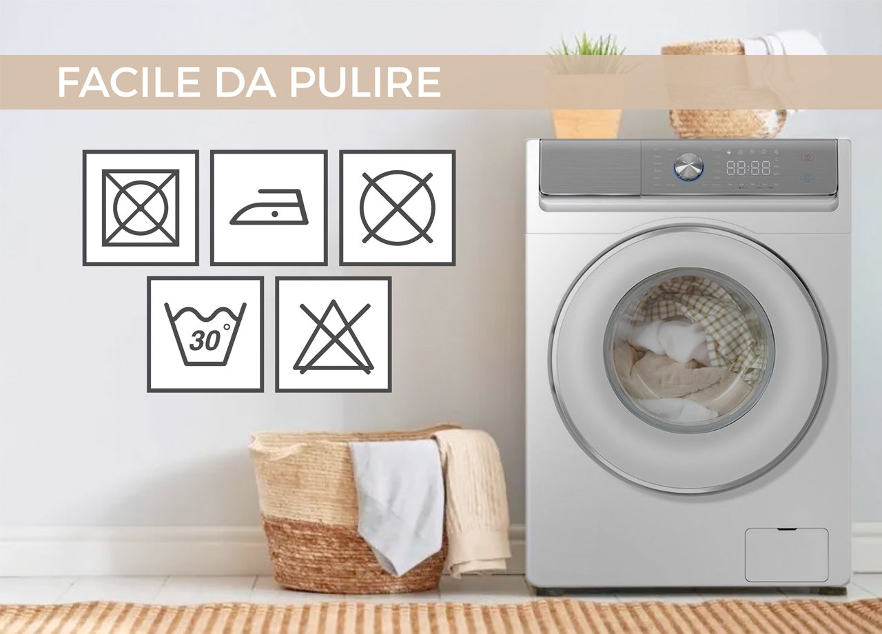 Copridivano Trapuntato Queen Antimacchia Double Face Blu-Grigio - 2 Posti - Blu-Grigio