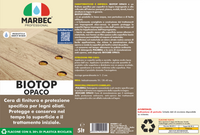 Cera per parquet BIOTOP OPACO   5LT