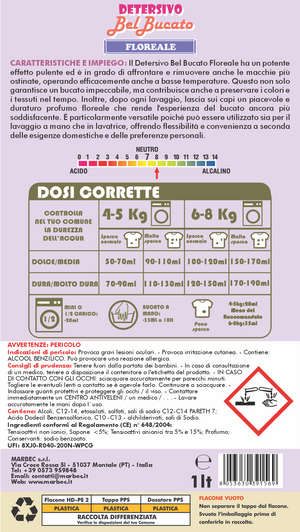 DETERSIVO BelBucato Floreale 1LTx6Pz