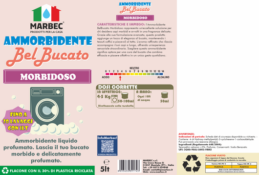 AMMORBIDENTE BelBucato Morbidoso 5LT