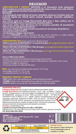 Acido tamponato DELICACID   1LT