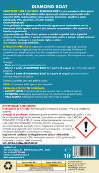 Detergente nautico multiuso DIAMOND BOAT   1LTx6Pz