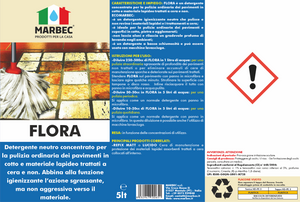 Pulizia pavimenti FLORA   5LT