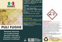 Come pulire le fughe dei pavimenti PULI FUGHE   5LT