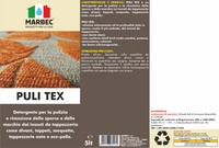 Detergente per pulire divano, tappeti e moquette PULI TEX   5LT