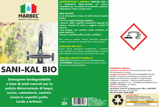 Anticalcare SANI-KAL BIO   5LT