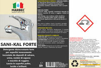 Anticalcare SANI-KAL FORTE   5LTx4Pz