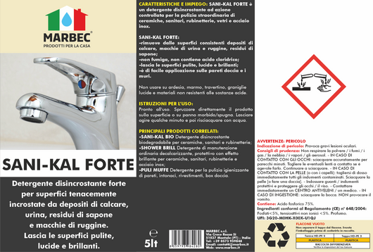 Anticalcare SANI-KAL FORTE   5LT