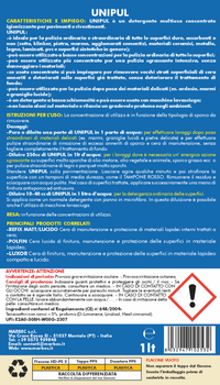 Pulizia pavimenti UNIPUL   1LT