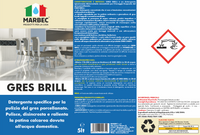 Detergente per gres porcellanato GRES BRILL   5LT