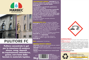 Pulizia facciate PULITORE FC   5KGx4Pz