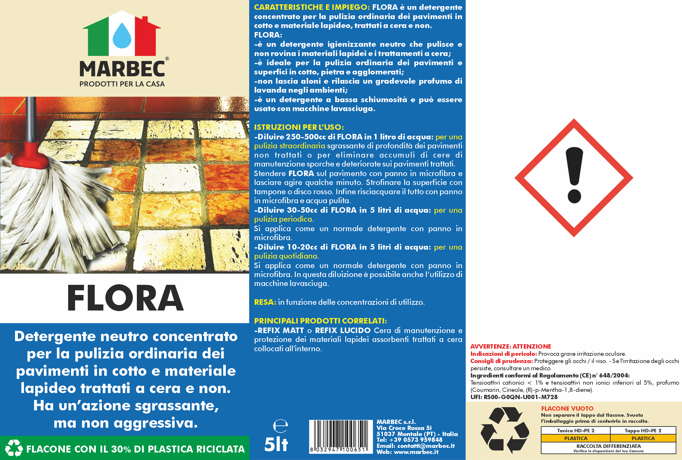 Kit di Pulizia e Manutenzione Cotto e Pietra Interni Cerati Lucidi   Kit Manutenzione Cotto Lucido