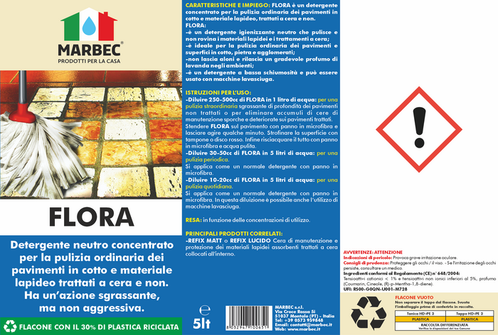 Kit di Pulizia e Manutenzione Cotto e Pietra Interni Cerati Lucidi   Kit Manutenzione Cotto Lucido