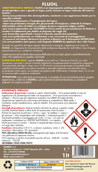 Impregnante per legno esterno FLUOIL   1LTx6Pz