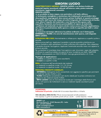 Cera per pavimenti IDROFIN LUCIDO   1LTx6Pz