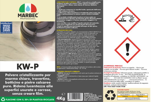 Cristallizzante per marmo KW-P   4KG