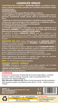 Prodotto per parquet rovinato LIGNOLIFE OPACO   1LT