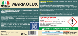 Crema lucidante per marmo MARMOLUX   200GR