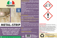 Detergente sgrassante professionale METAL-STRIP   5LT