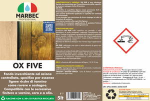 Invecchiante per rovere e castagno OX-FIVE   5LTx4Pz