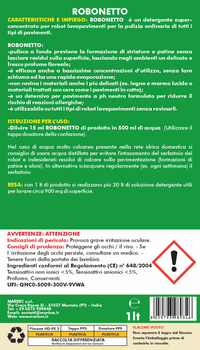 Detergente per robot lavapavimenti ROBONETTO   1LTx6Pz