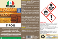 Impregnante per legno TIROIL   5LT